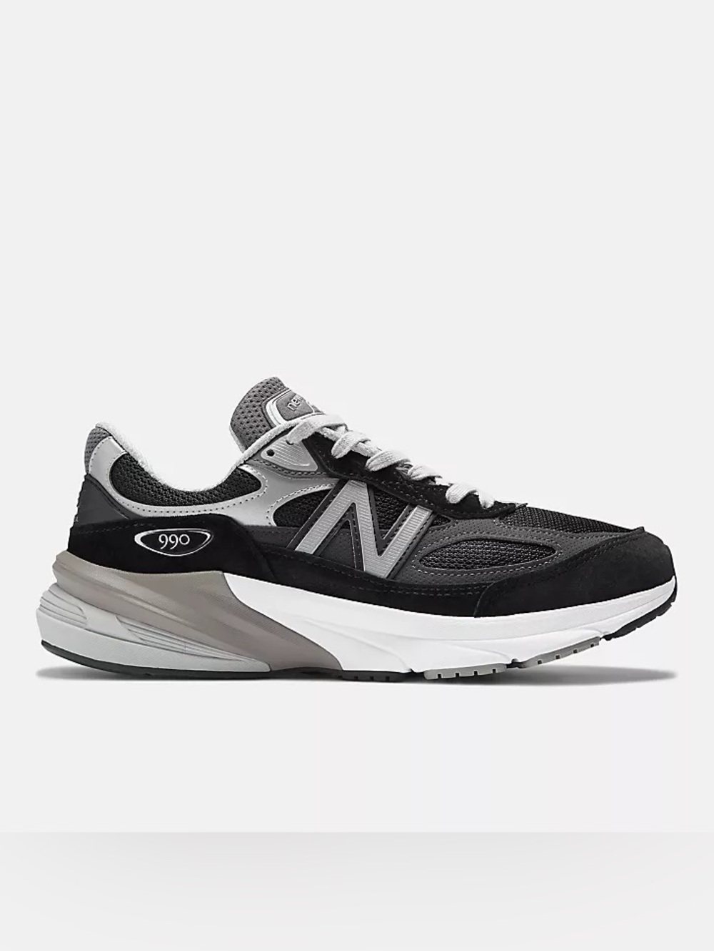 New Balance Made in USA 990v6 Men’s Athletic Shoes - Black Gray Size 10 EU 44